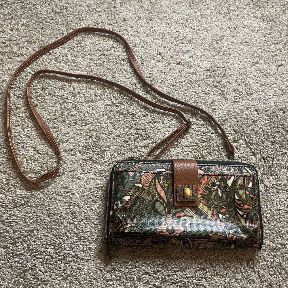 Sakroots - Floral Crossbody Wallet Bag